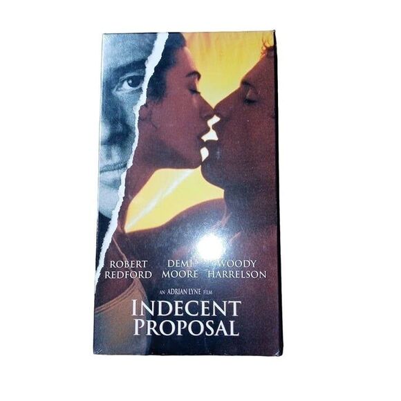 Indecent Proposal VHS 1993 Movie New Sealed Robert Redford Demi Moore - Picture 1 of 2
